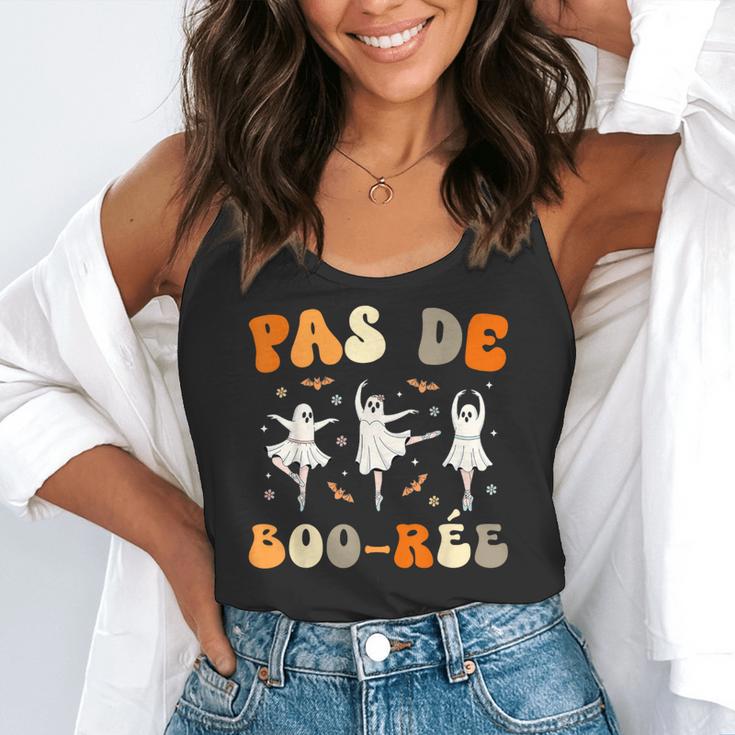 Pas De Boo-Rée Ghost Ballet Dancer Halloween Dance Teacher Flowy Tank, funny gift Pas De Boo-Rée Ghost Ballet Dancer Halloween Dance Teacher Flowy Tank, funny gift