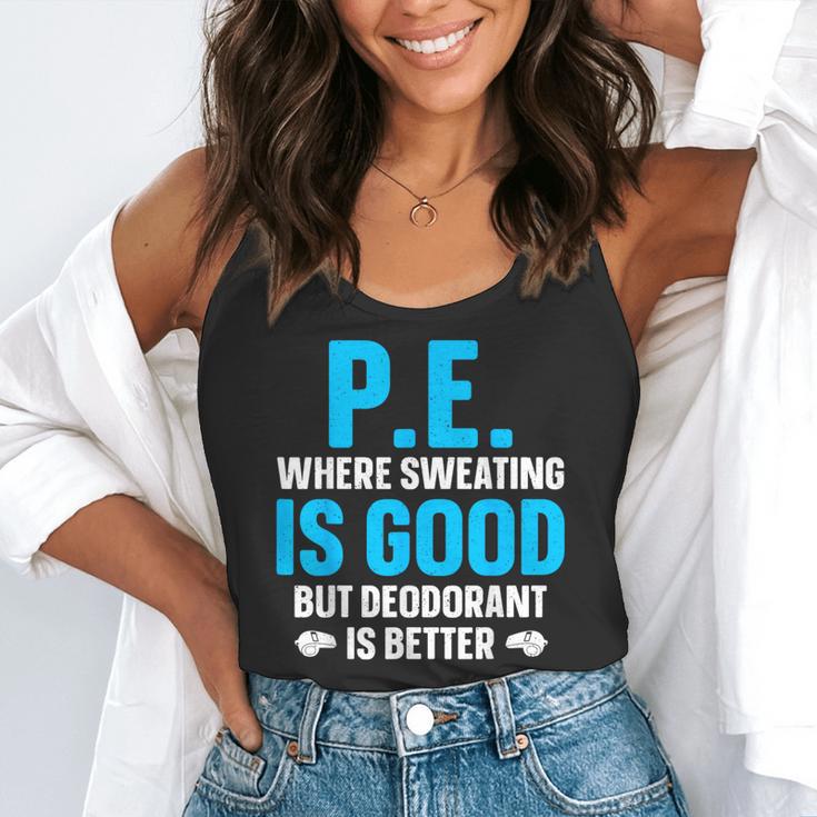 PE Teacher Art For Men Women Gym Teacher Appreciation Flowy Tank, funny gift PE Teacher Art For Men Women Gym Teacher Appreciation Flowy Tank, funny gift