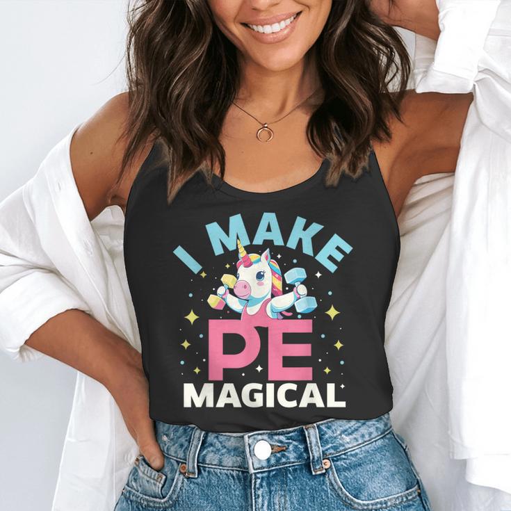 PE Teacher Unicorn I Make PE Magical Flowy Tank, funny gift