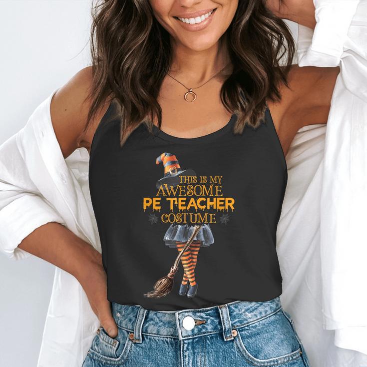 Physical Education Teacher Halloween Costume Witchy Teacher For Men Women Flowy Tank, funny gift Physical Education Teacher Halloween Costume Witchy Teacher For Men Women Flowy Tank, funny gift