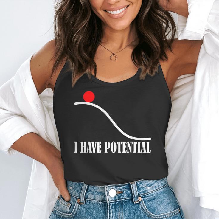 Physics I Have Potential Energy Physics Teacher Flowy Tank, funny gift