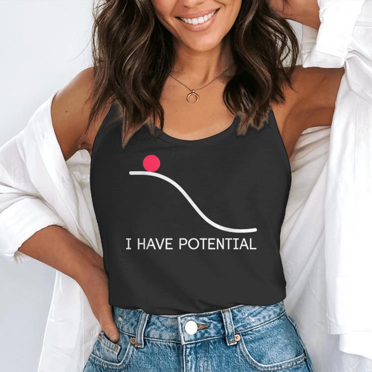 I Have Potential Energy Physics Science Teachers Flowy Tank, funny gift I Have Potential Energy Physics Science Teachers Flowy Tank, funny gift
