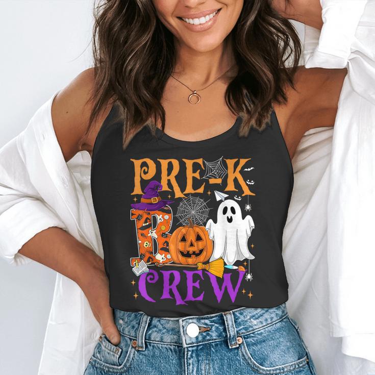 Pre-K Boo Crew Teacher Student Halloween Costume Flowy Tank, funny gift