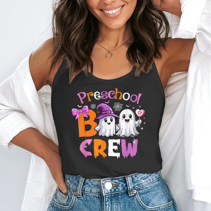 Preschool Boo Crew Preschool Halloween Costume Teacher Kid Flowy Tank, funny gift