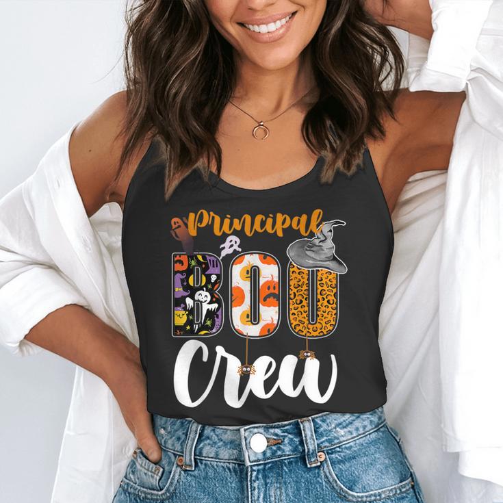Principal Boo Crew Ghost Halloween Teachers School Matching Flowy Tank, funny gift Principal Boo Crew Ghost Halloween Teachers School Matching Flowy Tank, funny gift