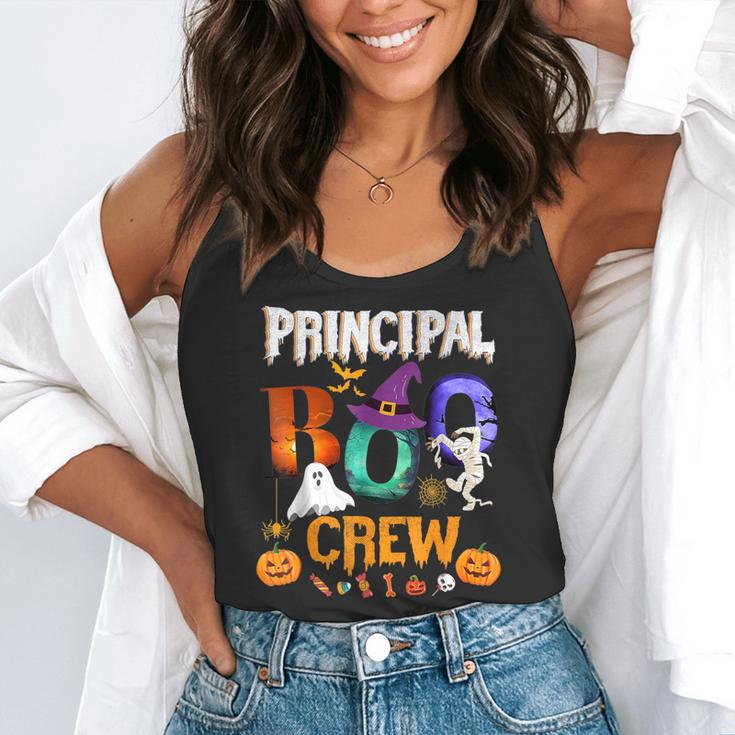 Principal Boo Crew Teacher Student Halloween Costume For Men Women Kids Flowy Tank, funny gift