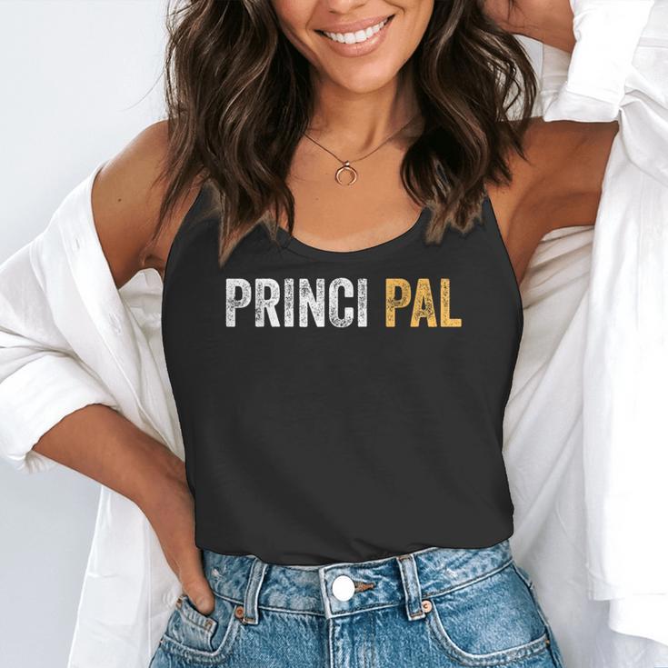 Principal School Teacher Friend Men Women Flowy Tank, funny gift Principal School Teacher Friend Men Women Flowy Tank, funny gift