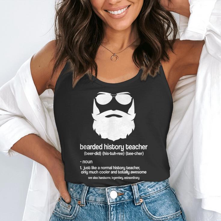 Professor Ancient Teaching Education Bearded History Teacher Flowy Tank, funny gift
