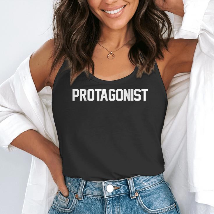 Protagonist English Literature Teacher Costume T Shirt Flowy Tank, funny gift