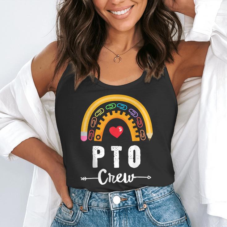 PTO Crew Parent School Volunteer Board Mom Parent Teacher Flowy Tank, funny gift PTO Crew Parent School Volunteer Board Mom Parent Teacher Flowy Tank, funny gift