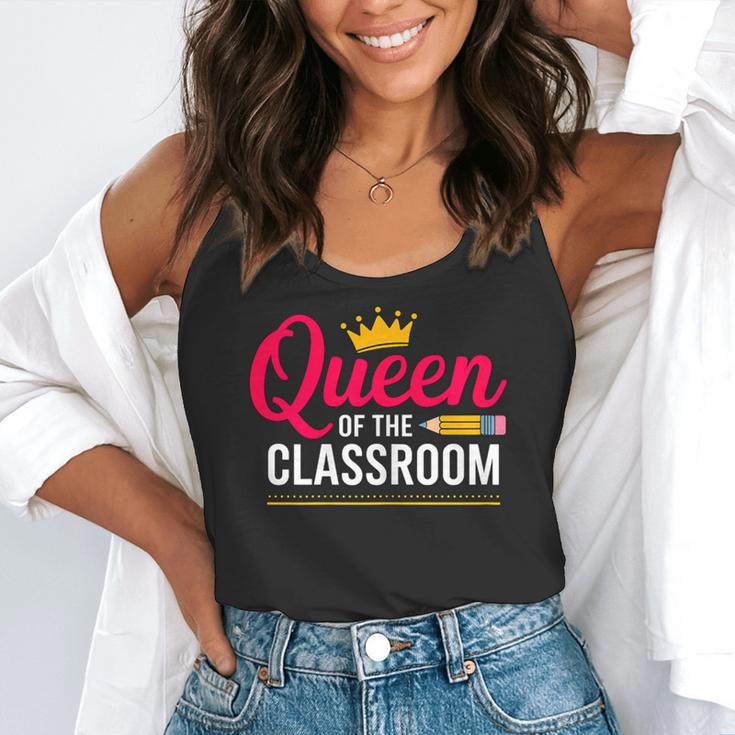 Queen Of The Classroom Teacher Flowy Tank, funny gift Queen Of The Classroom Teacher Flowy Tank, funny gift