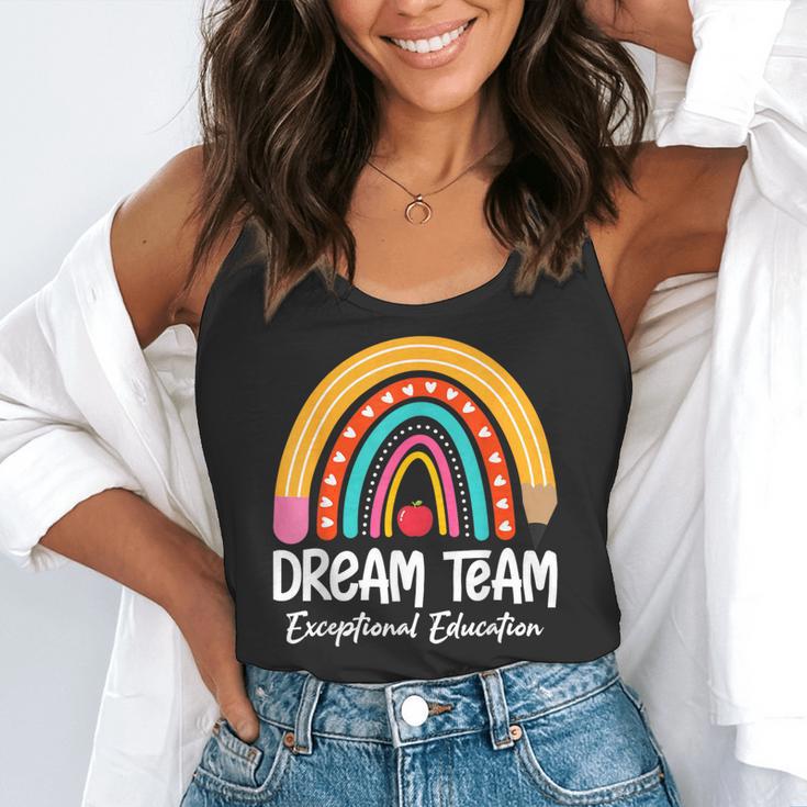 Rainbow Pencil Dream Exceptional Education Team SPED Teacher Flowy Tank, funny gift