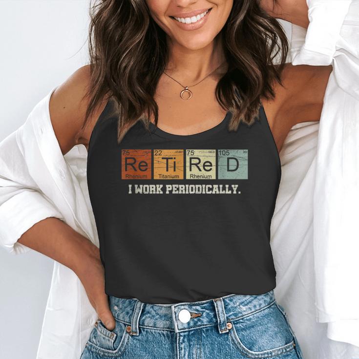 Retired Chemistry Teacher Science Retirement Chemistry Flowy Tank, funny gift Retired Chemistry Teacher Science Retirement Chemistry Flowy Tank, funny gift