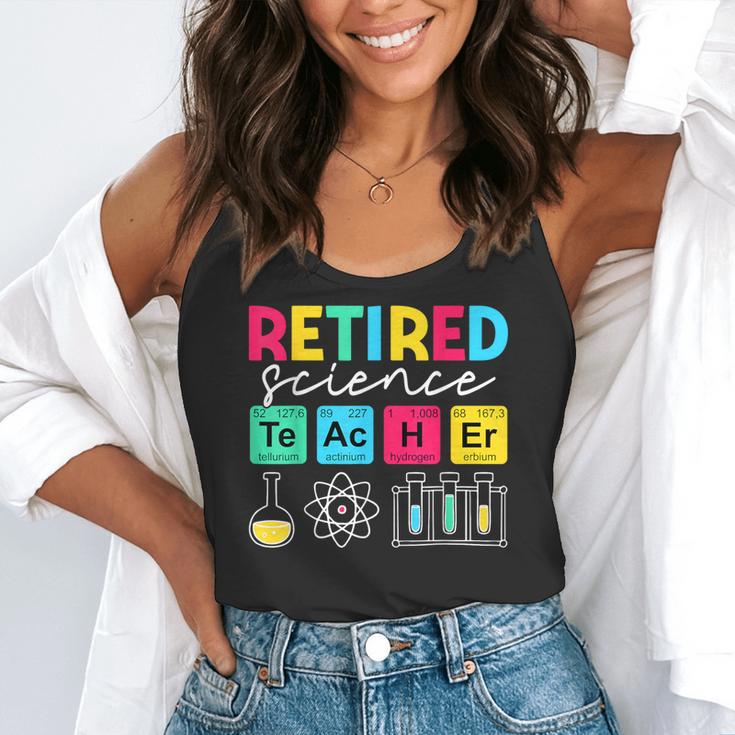 Retired Science Teacher Periodic Table Teacher Life Flowy Tank, funny gift Retired Science Teacher Periodic Table Teacher Life Flowy Tank, funny gift