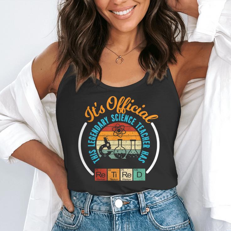 Retiring Science Teacher Retirement Flowy Tank, funny gift Retiring Science Teacher Retirement Flowy Tank, funny gift