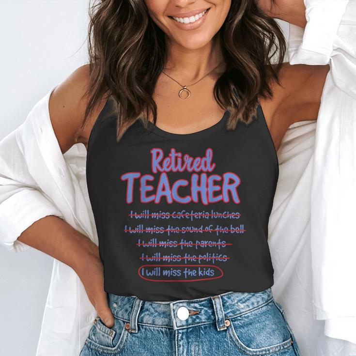 Retiring Teacher Tshirt For Retired Teachers For Men Women Flowy Tank, funny gift