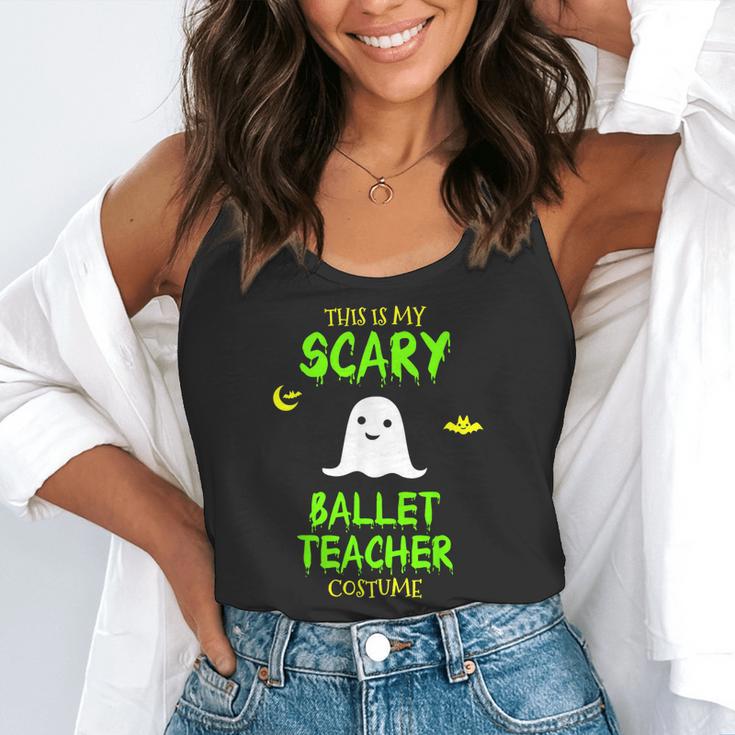 Scary Ballet Teacher Costume Halloween Lazy Easy Flowy Tank, funny gift