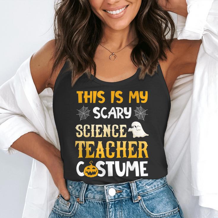 This Is My Scary Science Teacher Halloween Costumes Men Women Kids Flowy Tank, funny gift