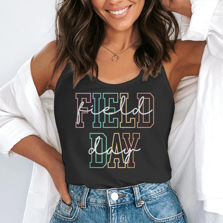 School Field Day Happy Field Day Tee Teacher Life Summer Flowy Tank, funny gift School Field Day Happy Field Day Tee Teacher Life Summer Flowy Tank, funny gift