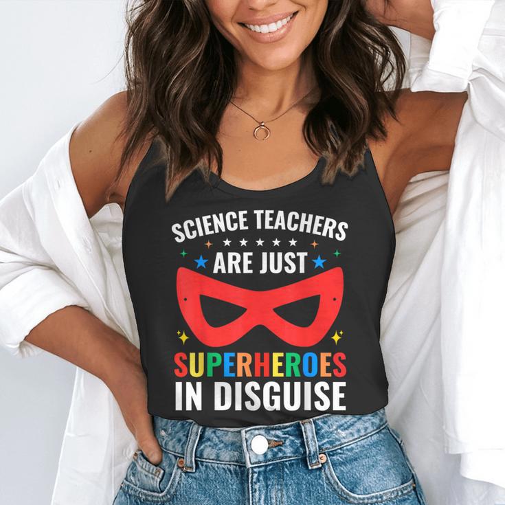 Science Teachers Are Just Superheroes In Disguise Women Men Flowy Tank, funny gift Science Teachers Are Just Superheroes In Disguise Women Men Flowy Tank, funny gift