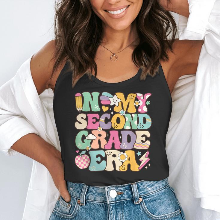 In My Second Grade Era Girl Back To School 2nd Grade Teacher Flowy Tank, funny gift