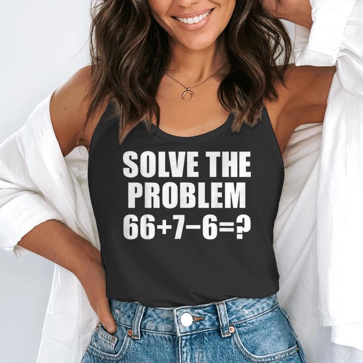 Solve The Problem 67 Meme Six Seven Elementary Math Teacher Flowy Tank, funny gift Solve The Problem 67 Meme Six Seven Elementary Math Teacher Flowy Tank, funny gift