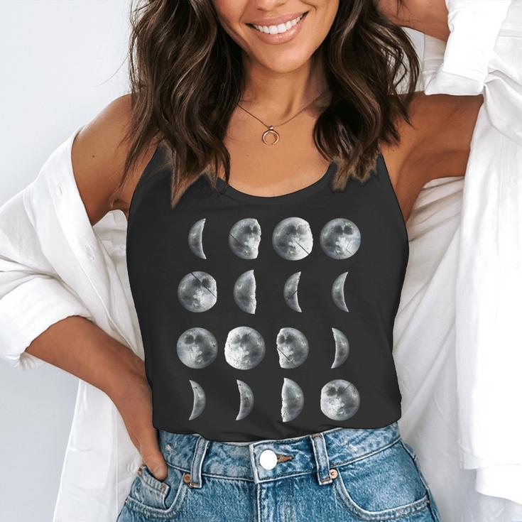 Space Science Student Teacher Leonard Moon Phases Men Women Kids Flowy Tank, funny gift Space Science Student Teacher Leonard Moon Phases Men Women Kids Flowy Tank, funny gift