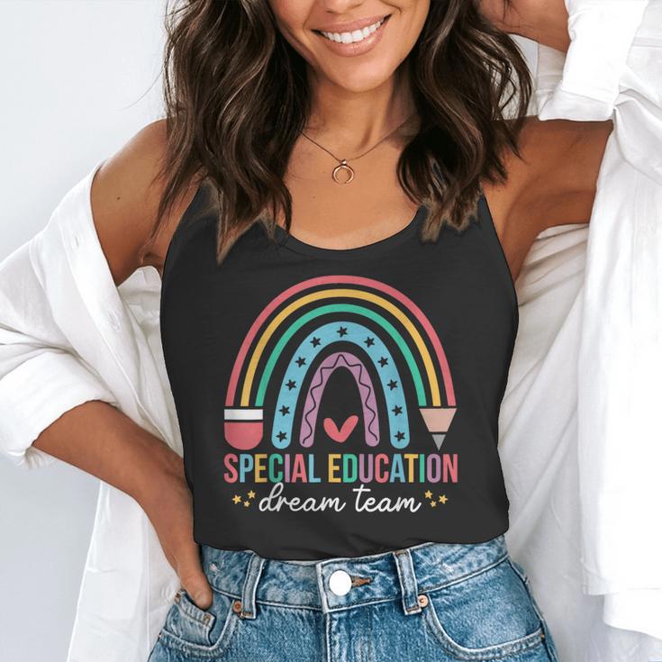 Special Education Dream Team Rainbow SPED Teacher Autism Flowy Tank, funny gift Special Education Dream Team Rainbow SPED Teacher Autism Flowy Tank, funny gift
