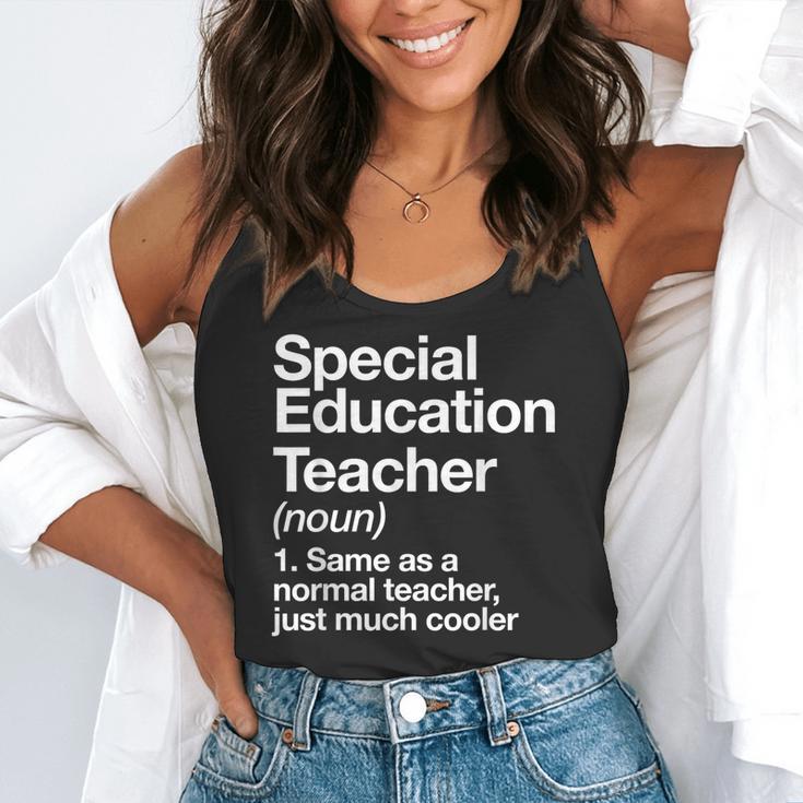 Special Education Teacher Definition Back To School Flowy Tank, funny gift