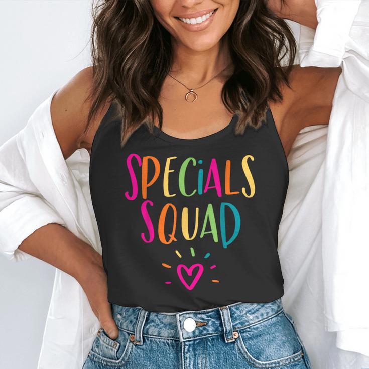 Specials Squad Art Music PE Tech Gym Teacher Team Flowy Tank, funny gift Specials Squad Art Music PE Tech Gym Teacher Team Flowy Tank, funny gift