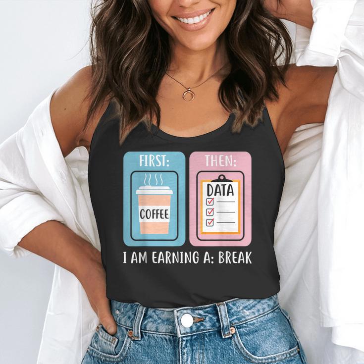 SPED Teacher Special Education First Coffee Then Data Flowy Tank, funny gift SPED Teacher Special Education First Coffee Then Data Flowy Tank, funny gift
