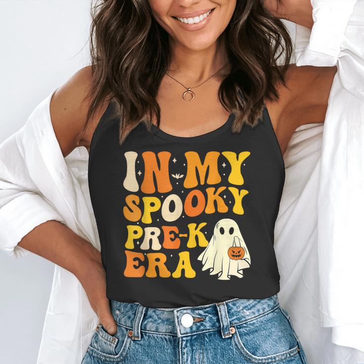 In My Spooky PRE-K Teacher Era Halloween Costume Tee Flowy Tank, funny gift In My Spooky PRE-K Teacher Era Halloween Costume Tee Flowy Tank, funny gift