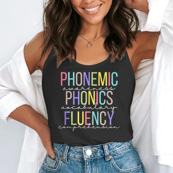 Spring Easter Reading Teacher Science Of Reading Flowy Tank, funny gift Spring Easter Reading Teacher Science Of Reading Flowy Tank, funny gift