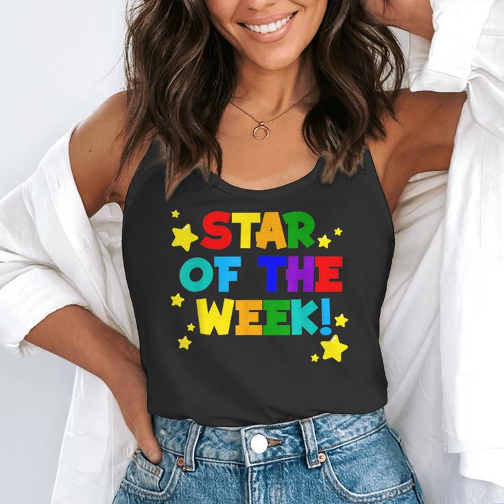 Star Of The Week Cheerful Recognition Student Teachers Class Men Women Kids Flowy Tank, funny gift Star Of The Week Cheerful Recognition Student Teachers Class Men Women Kids Flowy Tank, funny gift