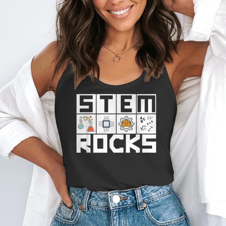 STEM Rocks Science Technology Engineering Math STEM Teacher Flowy Tank, funny gift STEM Rocks Science Technology Engineering Math STEM Teacher Flowy Tank, funny gift
