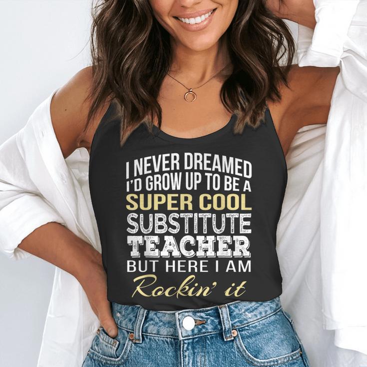 Substitute Teacher T Shirt School Tee Flowy Tank, funny gift Substitute Teacher T Shirt School Tee Flowy Tank, funny gift