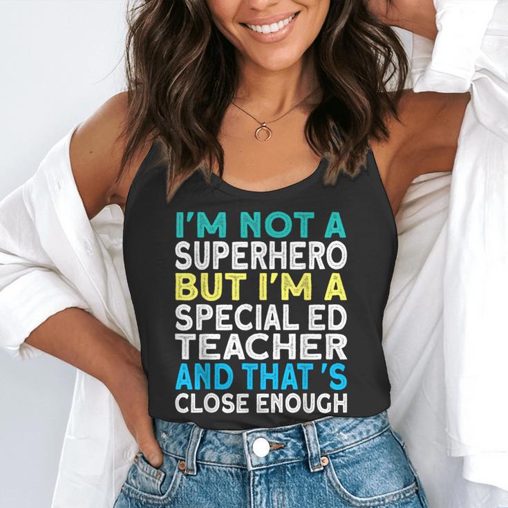 Superhero & Special Education Teacher Men Women Flowy Tank, funny gift