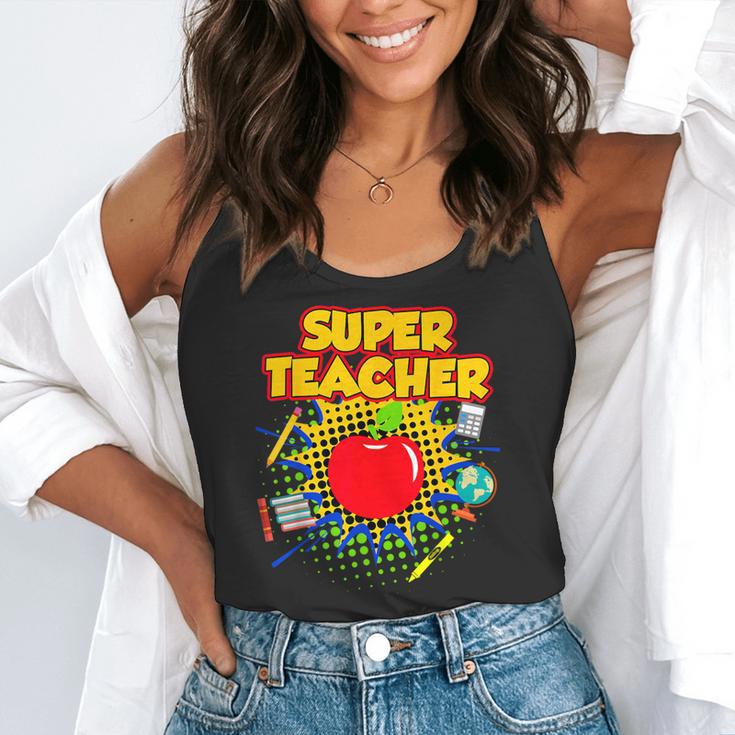 Superhero Teacher Appreciation Teaching Tee Flowy Tank, funny gift Superhero Teacher Appreciation Teaching Tee Flowy Tank, funny gift