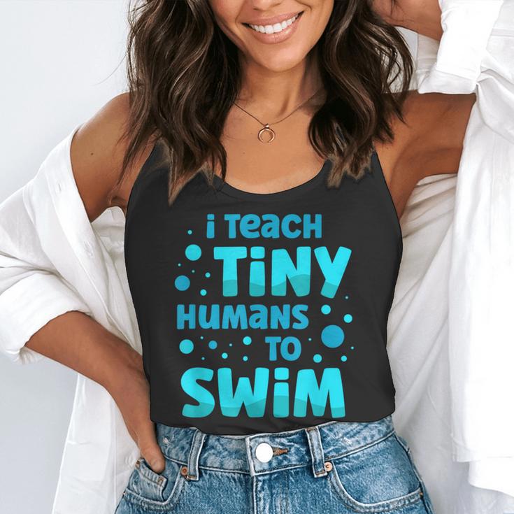 Swimming Teacher I Teach Tiny Humans To Swim Swim Instructor Flowy Tank, funny gift Swimming Teacher I Teach Tiny Humans To Swim Swim Instructor Flowy Tank, funny gift