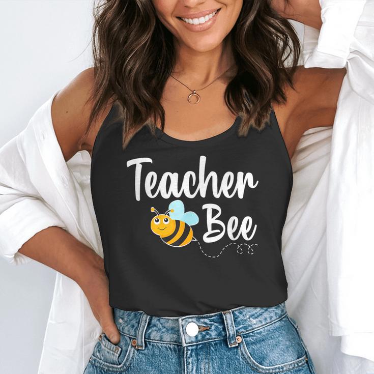 Teacher Bee Bumblebee Back To School Flowy Tank, funny gift Teacher Bee Bumblebee Back To School Flowy Tank, funny gift