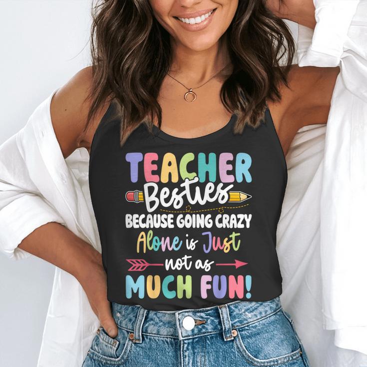 Teacher Besties Matching Teacher Besties Flowy Tank, funny gift Teacher Besties Matching Teacher Besties Flowy Tank, funny gift