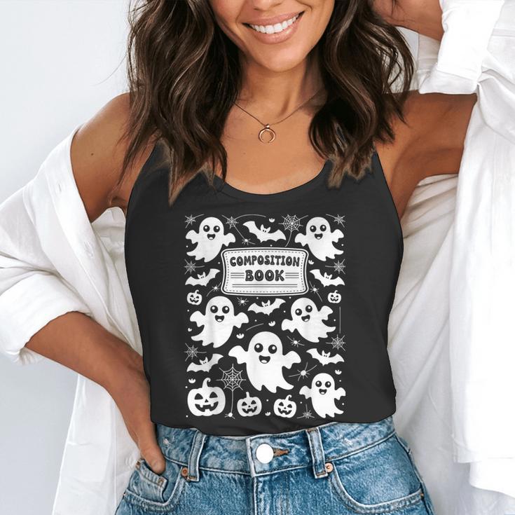 Teacher Halloween Composition Notebook Costume Halloween Flowy Tank, funny gift Teacher Halloween Composition Notebook Costume Halloween Flowy Tank, funny gift