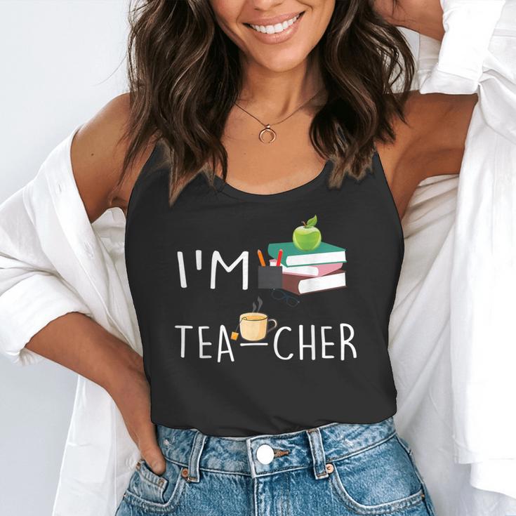Teacher Puns I'm Tea-Cher Tea Lover Fun Teacher For Men Women Flowy Tank, funny gift Teacher Puns I'm Tea-Cher Tea Lover Fun Teacher For Men Women Flowy Tank, funny gift