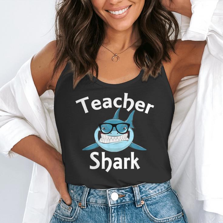 Teacher Shark Teacher For Men Women Flowy Tank, funny gift Teacher Shark Teacher For Men Women Flowy Tank, funny gift