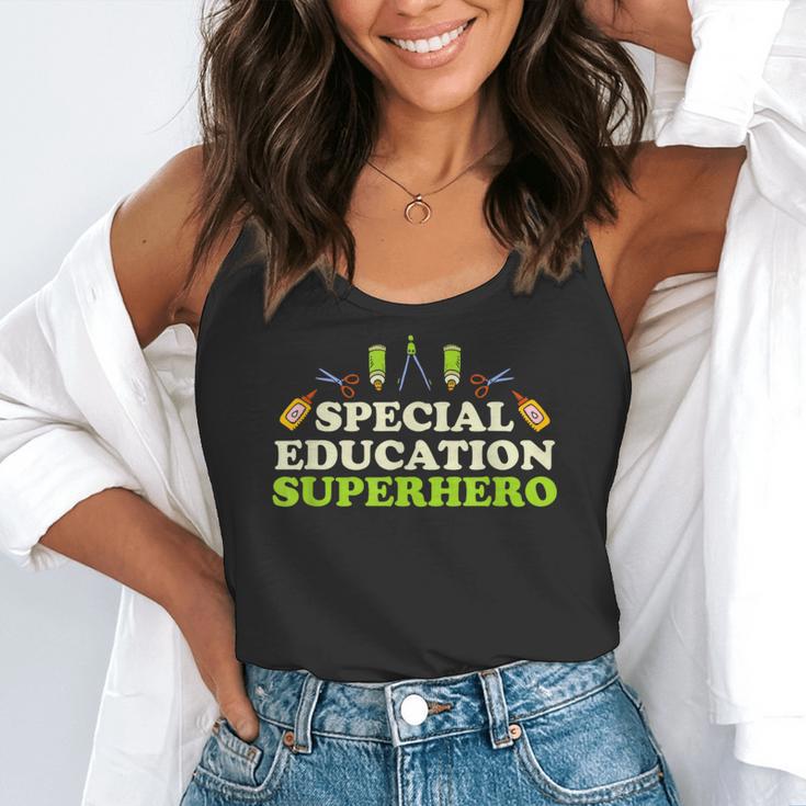 Teacher Superhero Student Educator Special Education Flowy Tank, funny gift Teacher Superhero Student Educator Special Education Flowy Tank, funny gift