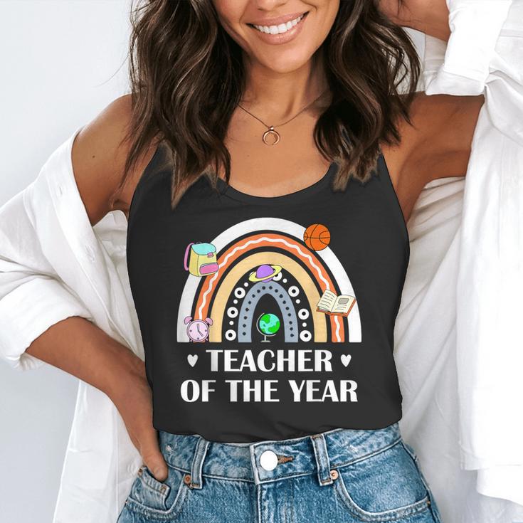 Teacher Of The Year Best Teacher Ever Men Women Flowy Tank, funny gift