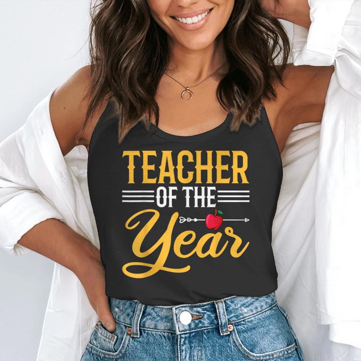 Teacher Of The Year Men Women Teachers Flowy Tank, funny gift Teacher Of The Year Men Women Teachers Flowy Tank, funny gift