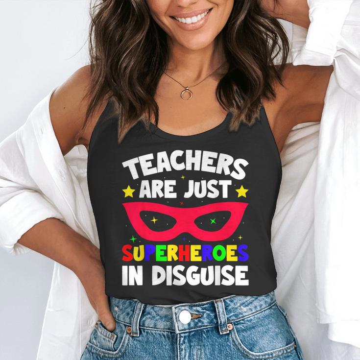 Teachers Are Just Superheroes In Disguise School Flowy Tank, funny gift Teachers Are Just Superheroes In Disguise School Flowy Tank, funny gift