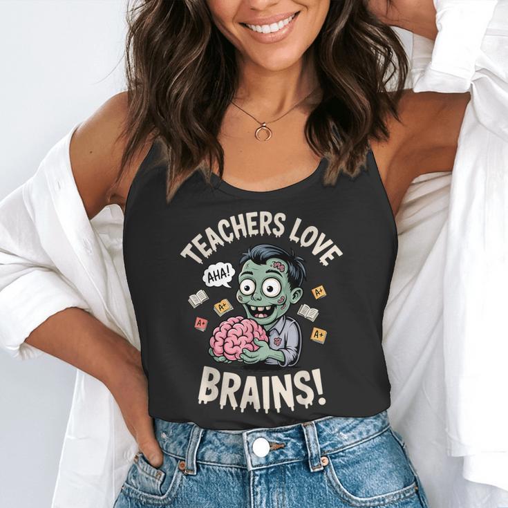 Teachers Love Brains Shirt Men Women Teacher Halloween Flowy Tank, funny gift Teachers Love Brains Shirt Men Women Teacher Halloween Flowy Tank, funny gift