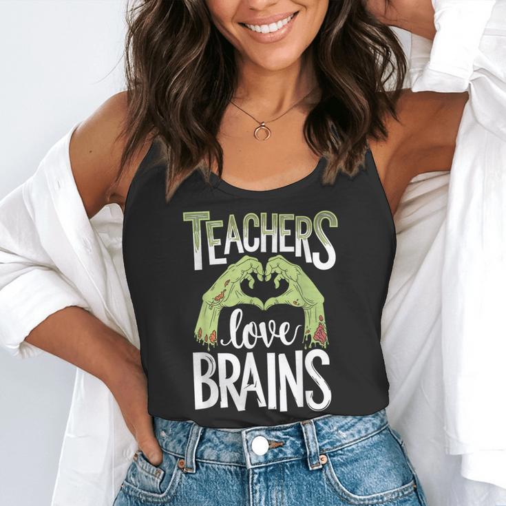 Teachers Love Zombie Teacher Halloween Fun Flowy Tank, funny gift Teachers Love Zombie Teacher Halloween Fun Flowy Tank, funny gift